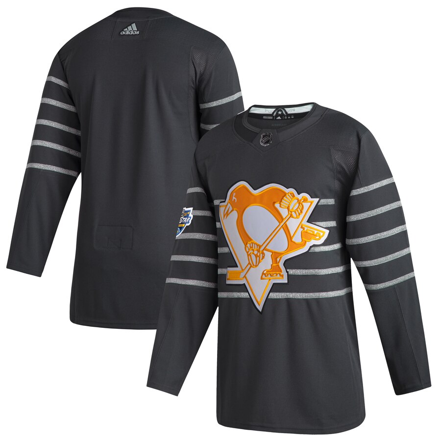 Men Pittsburgh Penguins Adidas Gray 2020 NHL All Star Game Authentic Jersey->detroit red wings->NHL Jersey